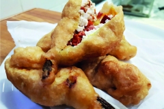 Pizzeria la Lievita pizza a domicilio e da asporto fiori di zucca ripieni di ricotta e comodi secchi